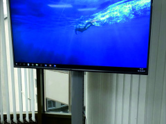 Плазма 65″ на стойке